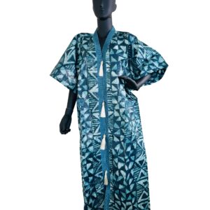 African batik Green S3 dress